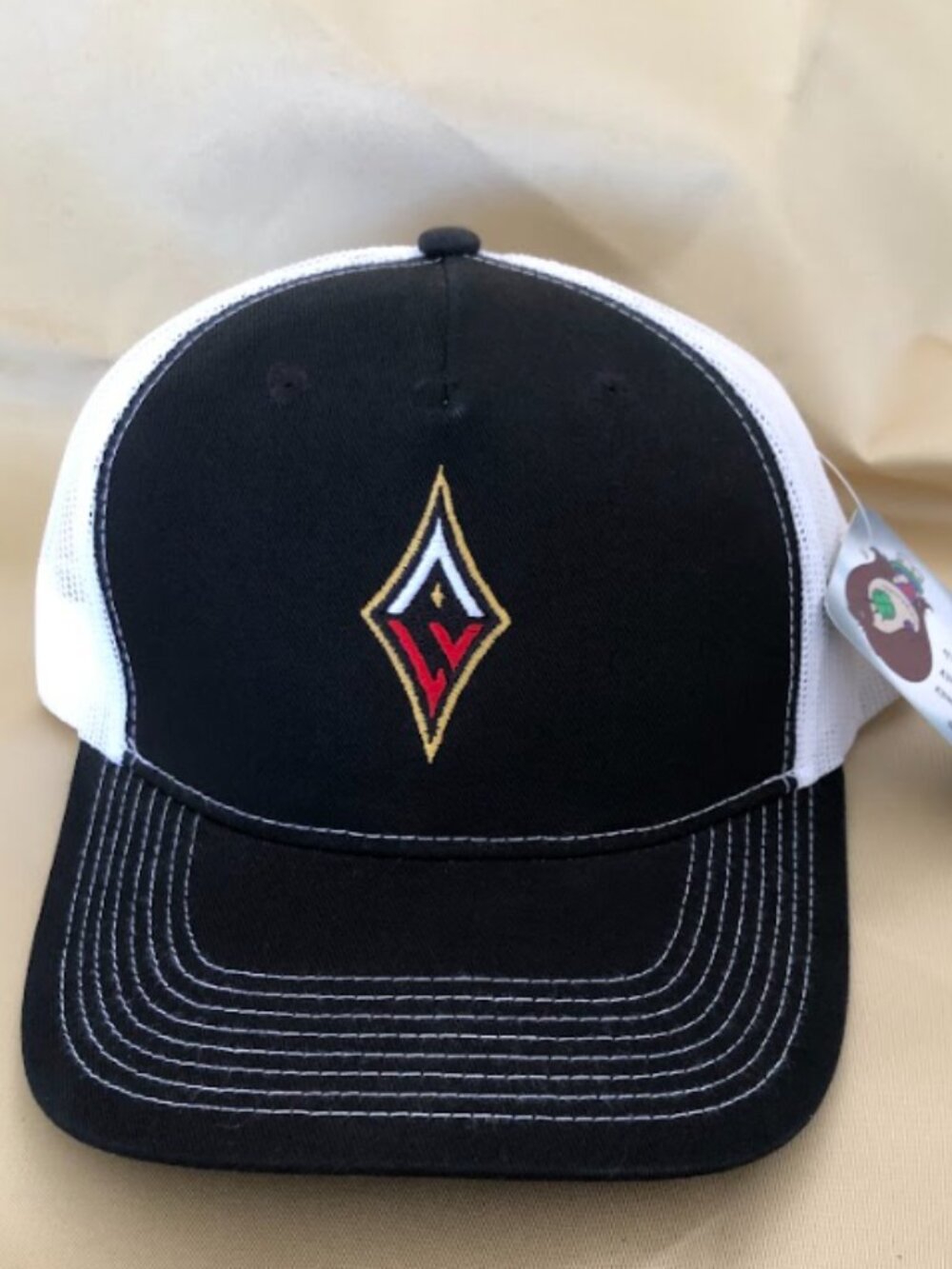Las Vegas Aces Black and White Trucker Snapback Hats!